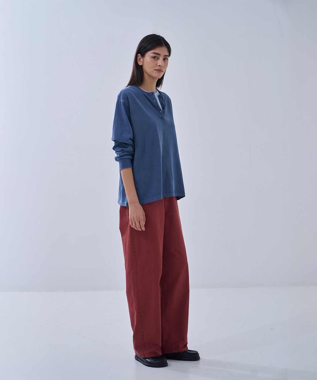 정감 스튜디오(JEONGGAM STUDIOS) Round Dying Tee_4 Color