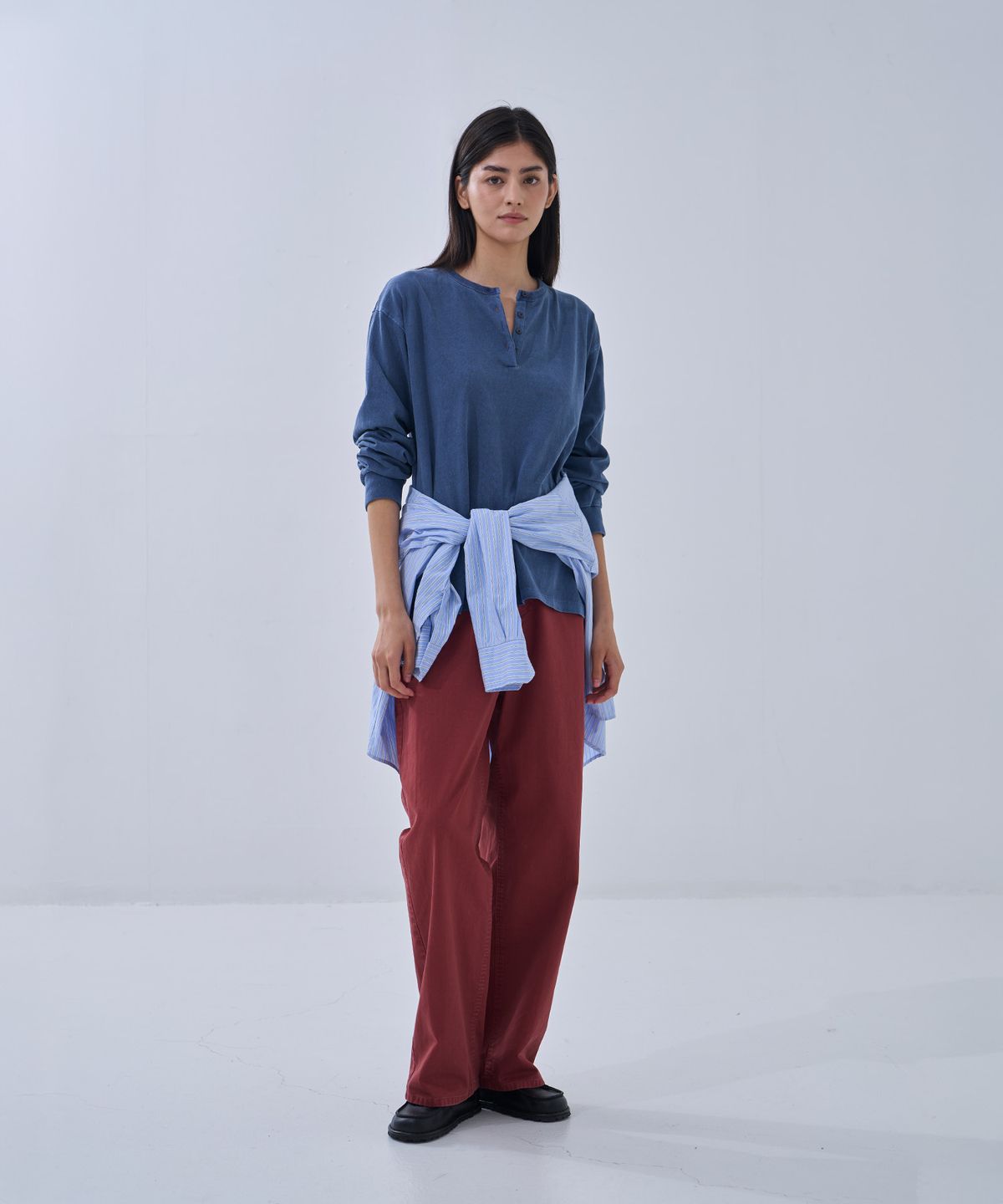 정감 스튜디오(JEONGGAM STUDIOS) Round Dying Tee_4 Color