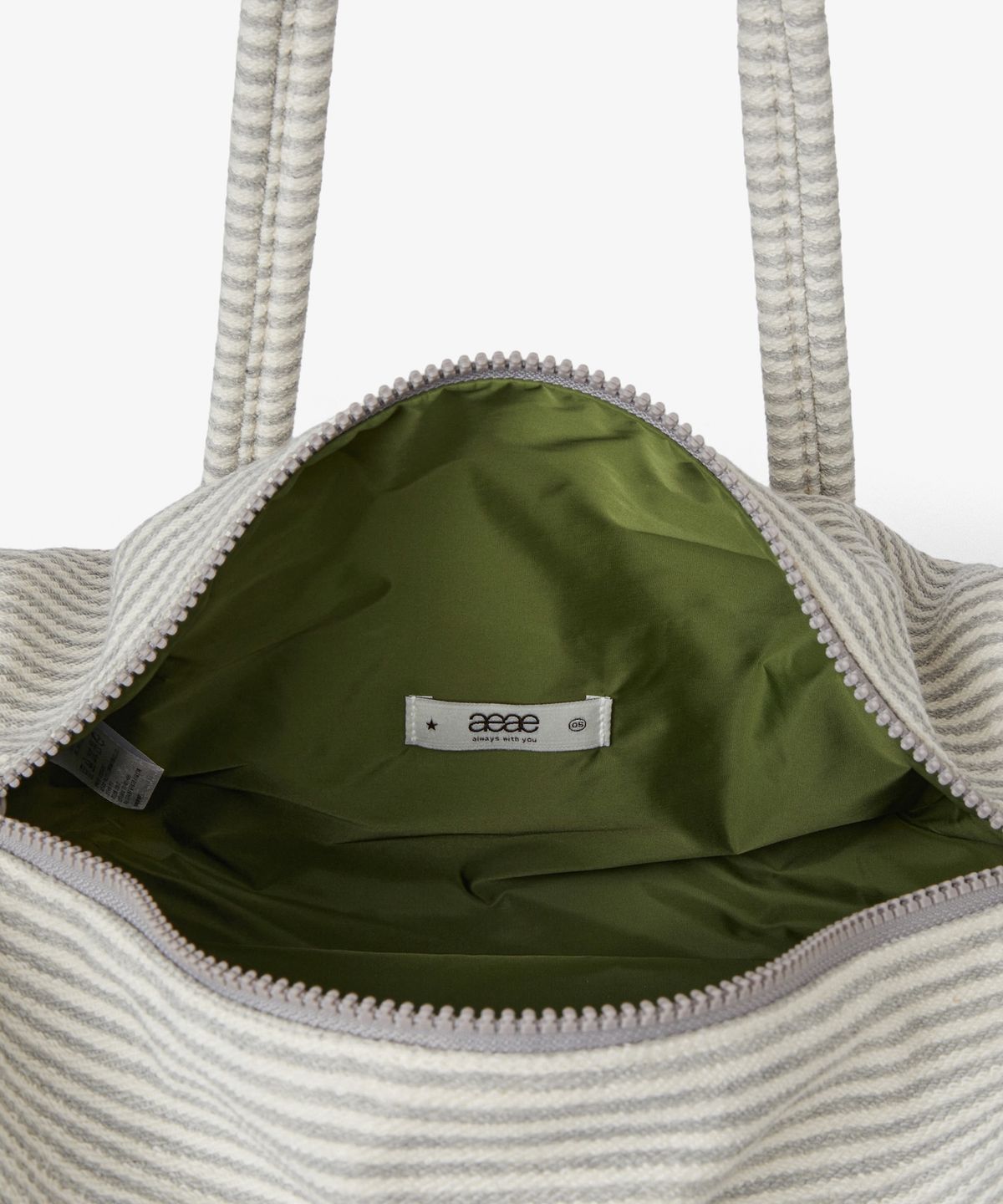 에이이에이이(AEAE) SQUARE TOTE BAG [GREY]