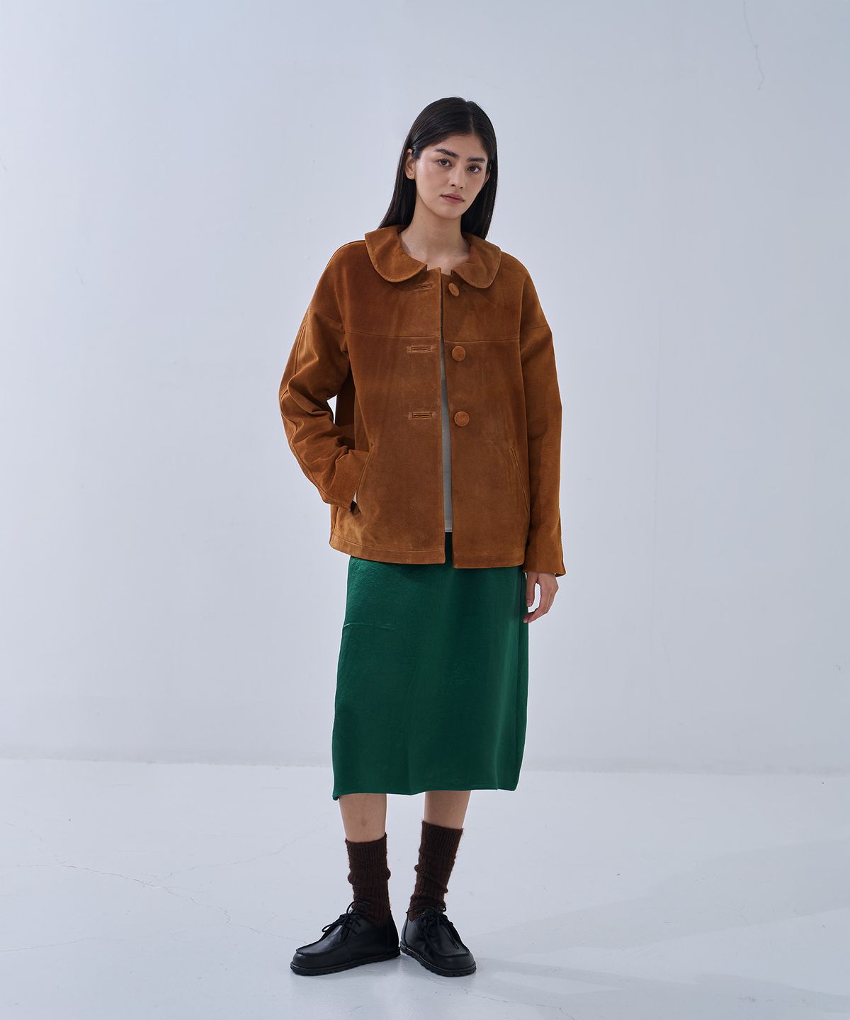 정감 스튜디오(JEONGGAM STUDIOS) Rough Skirt_5 Color