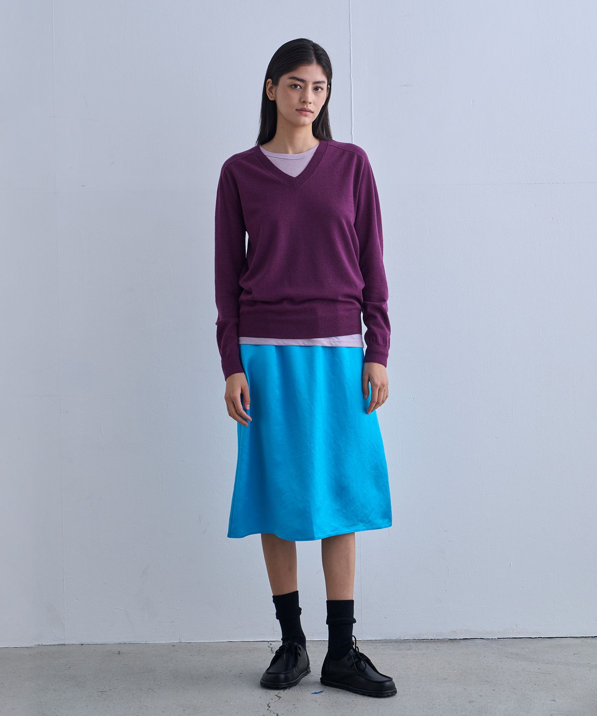 정감 스튜디오(JEONGGAM STUDIOS) Wool V-neck Kint_6 Color