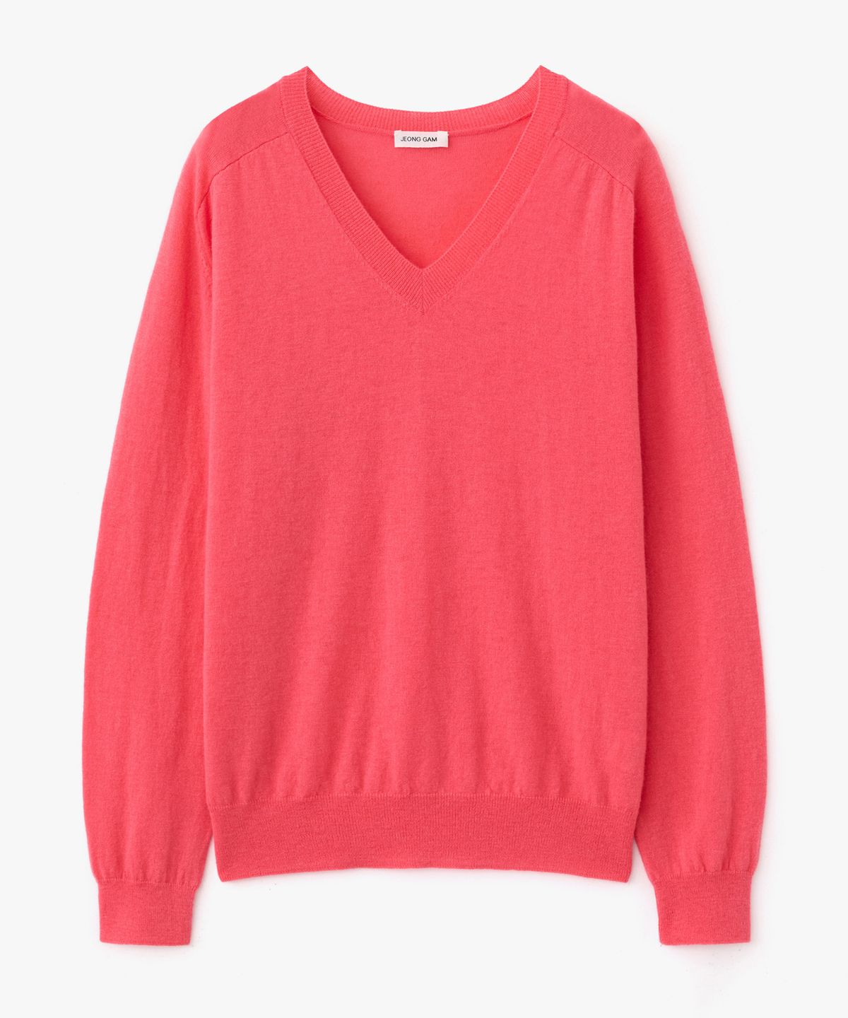 정감 스튜디오(JEONGGAM STUDIOS) Wool V-neck Kint_6 Color