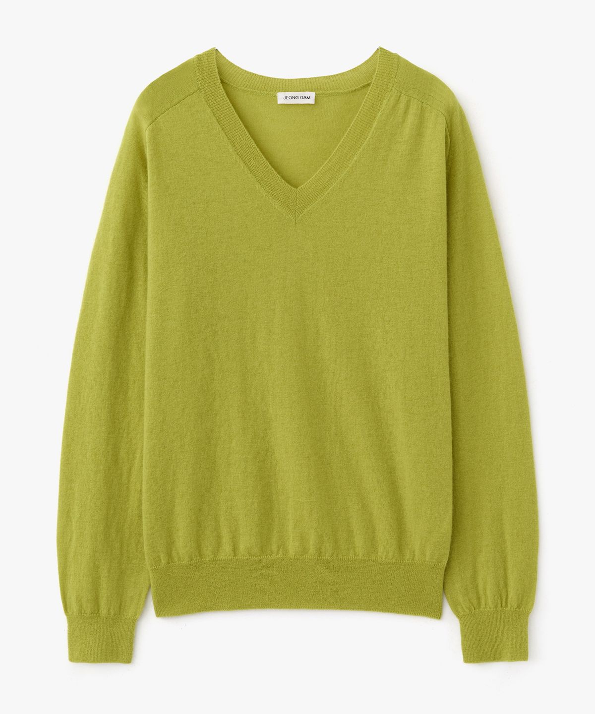 정감 스튜디오(JEONGGAM STUDIOS) Wool V-neck Kint_6 Color
