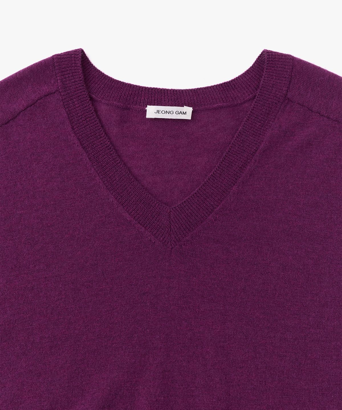 정감 스튜디오(JEONGGAM STUDIOS) Wool V-neck Kint_6 Color