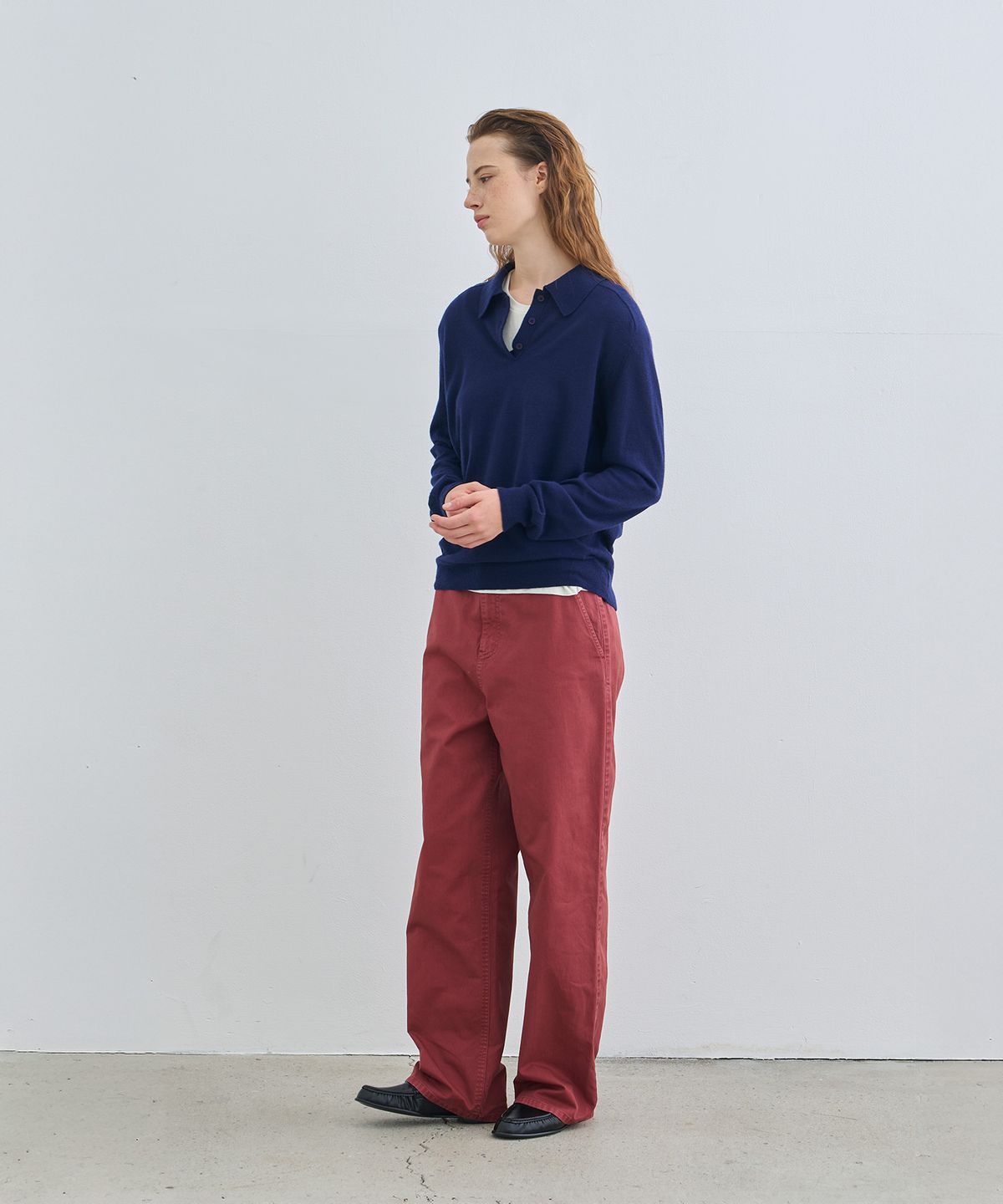 정감 스튜디오(JEONGGAM STUDIOS) Wool Collor Kint_6 Color