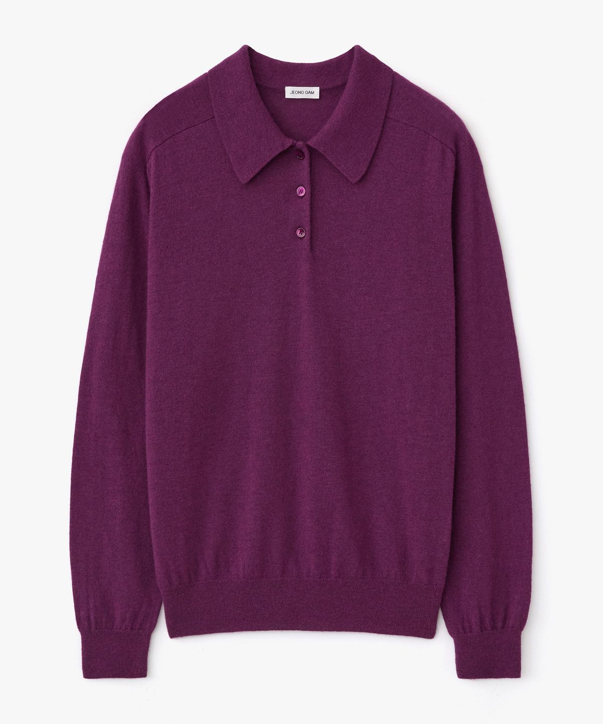 정감 스튜디오(JEONGGAM STUDIOS) Wool Collor Kint_6 Color