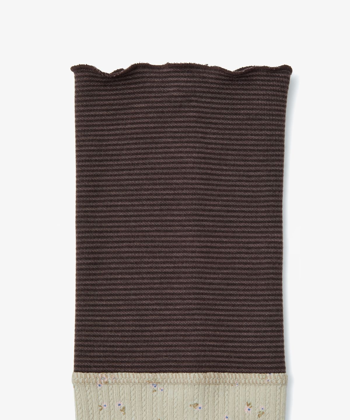 에이이에이이(AEAE) PATCHWORK LEG WARMER [PURPLE]
