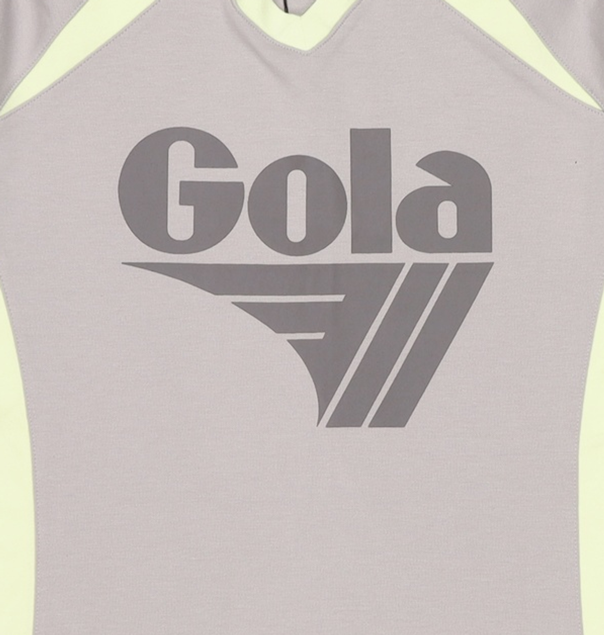 골라(GOLA) TRACK POINT LOGO T-SHIRTS [LIGHT GRAY] S