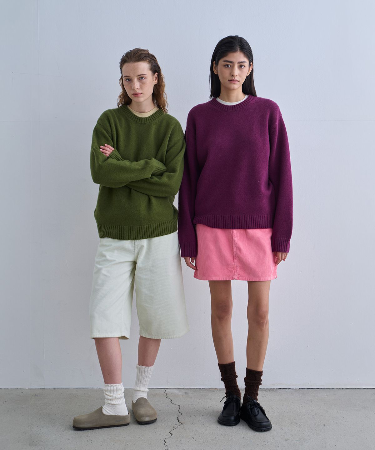 정감 스튜디오(JEONGGAM STUDIOS) Soft Round Knit_2 Color