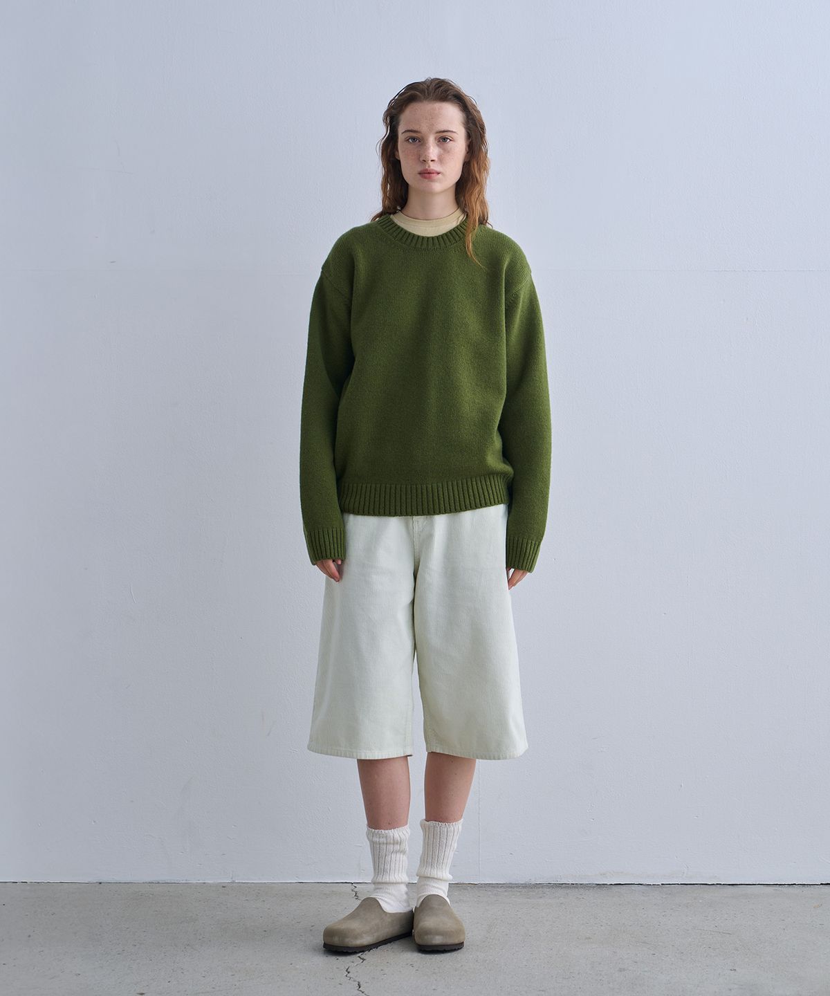 정감 스튜디오(JEONGGAM STUDIOS) Soft Round Knit_2 Color
