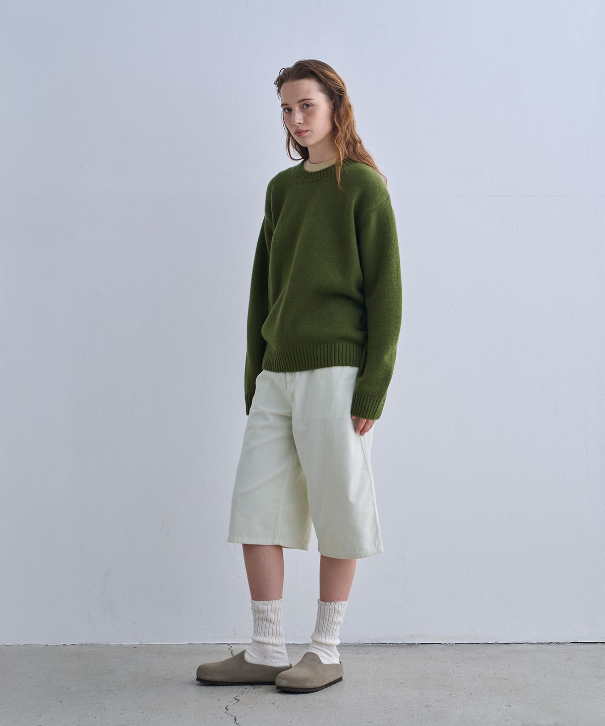정감 스튜디오(JEONGGAM STUDIOS) Soft Round Knit_2 Color