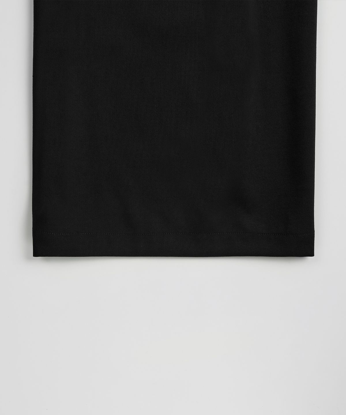 엑스컨테이너(EXCONTAINER) 투턱 롱 와이드 슬랙스 (BLACK)