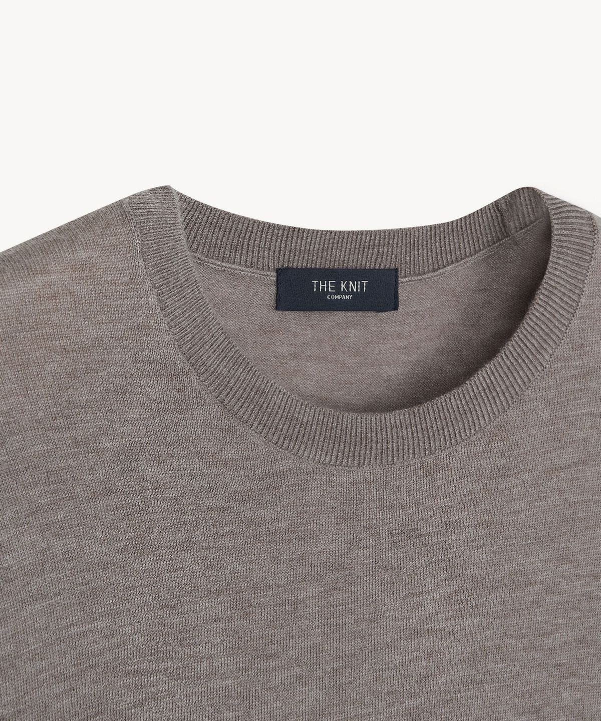 더니트컴퍼니(THEKNITCOMPANY) (우먼) 울 블렌디드 크루넥 스웨터 4color