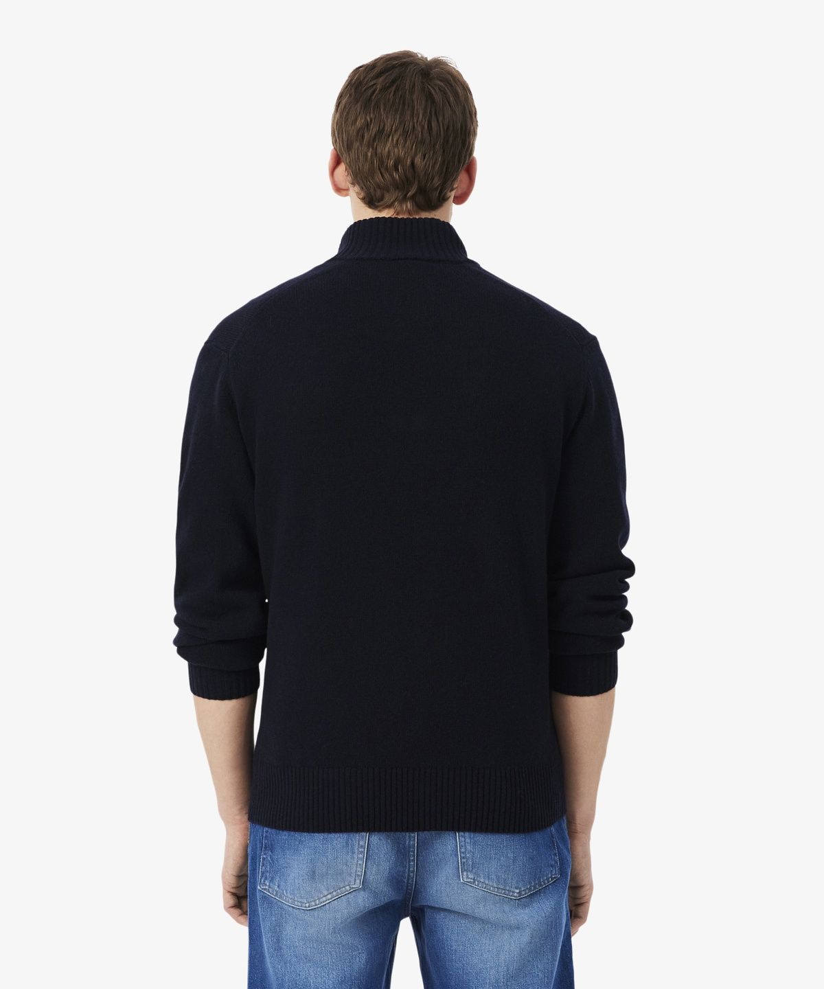 라코스테(LACOSTE) 남성 방모 반집업 풀오버 AH3052-56N 166