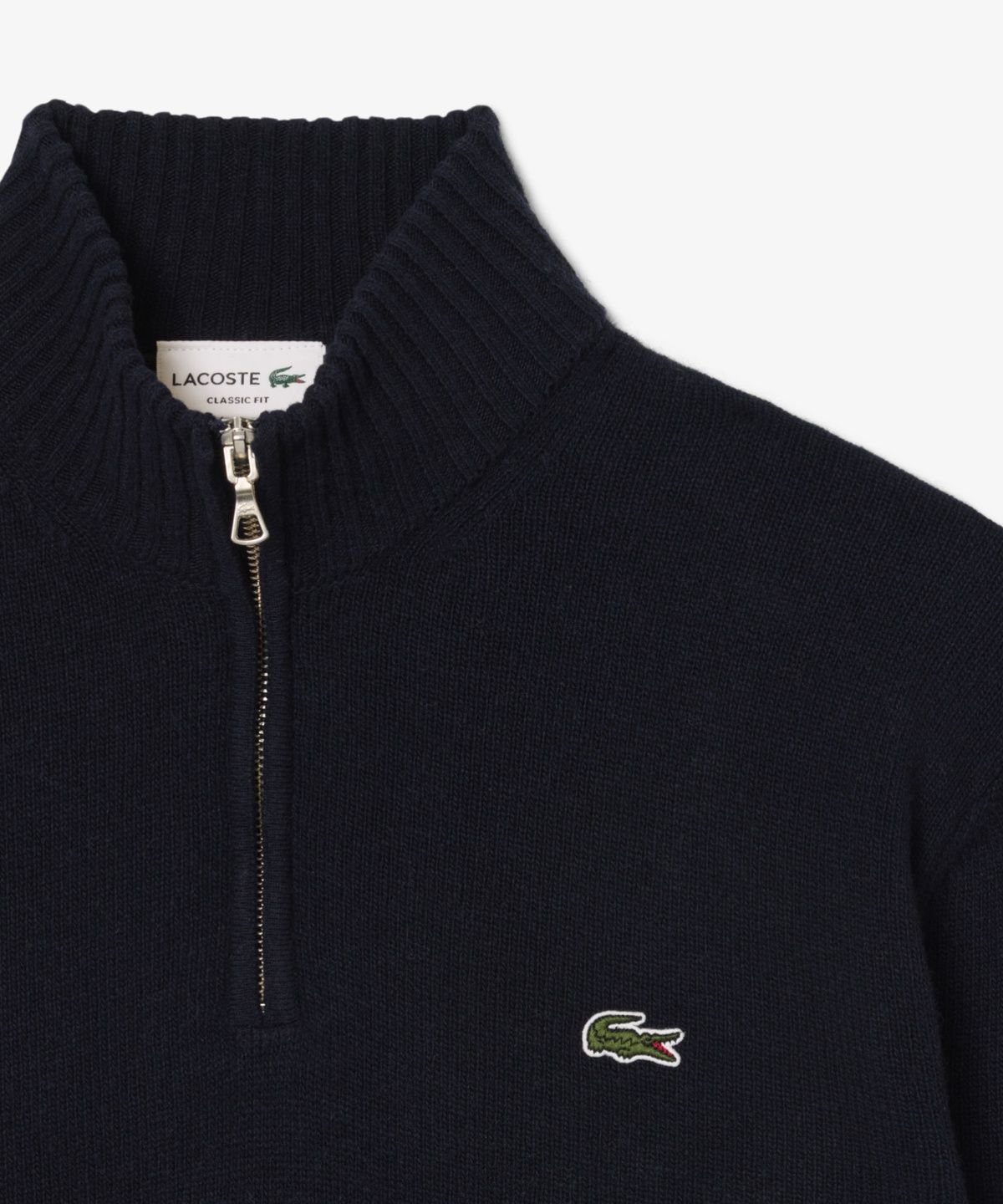 라코스테(LACOSTE) 남성 방모 반집업 풀오버 AH3052-56N 166