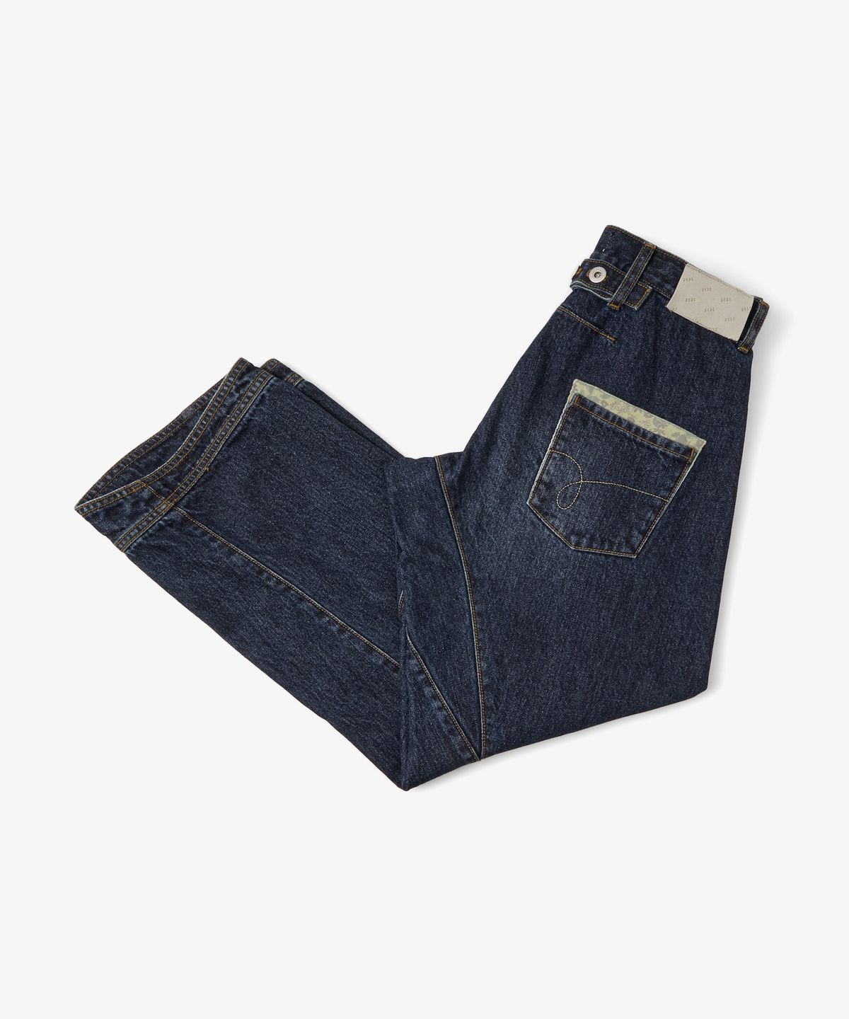 에이이에이이(AEAE) POCKET PATCHWORK ENGINEERED PANTS [DARK BLUE]