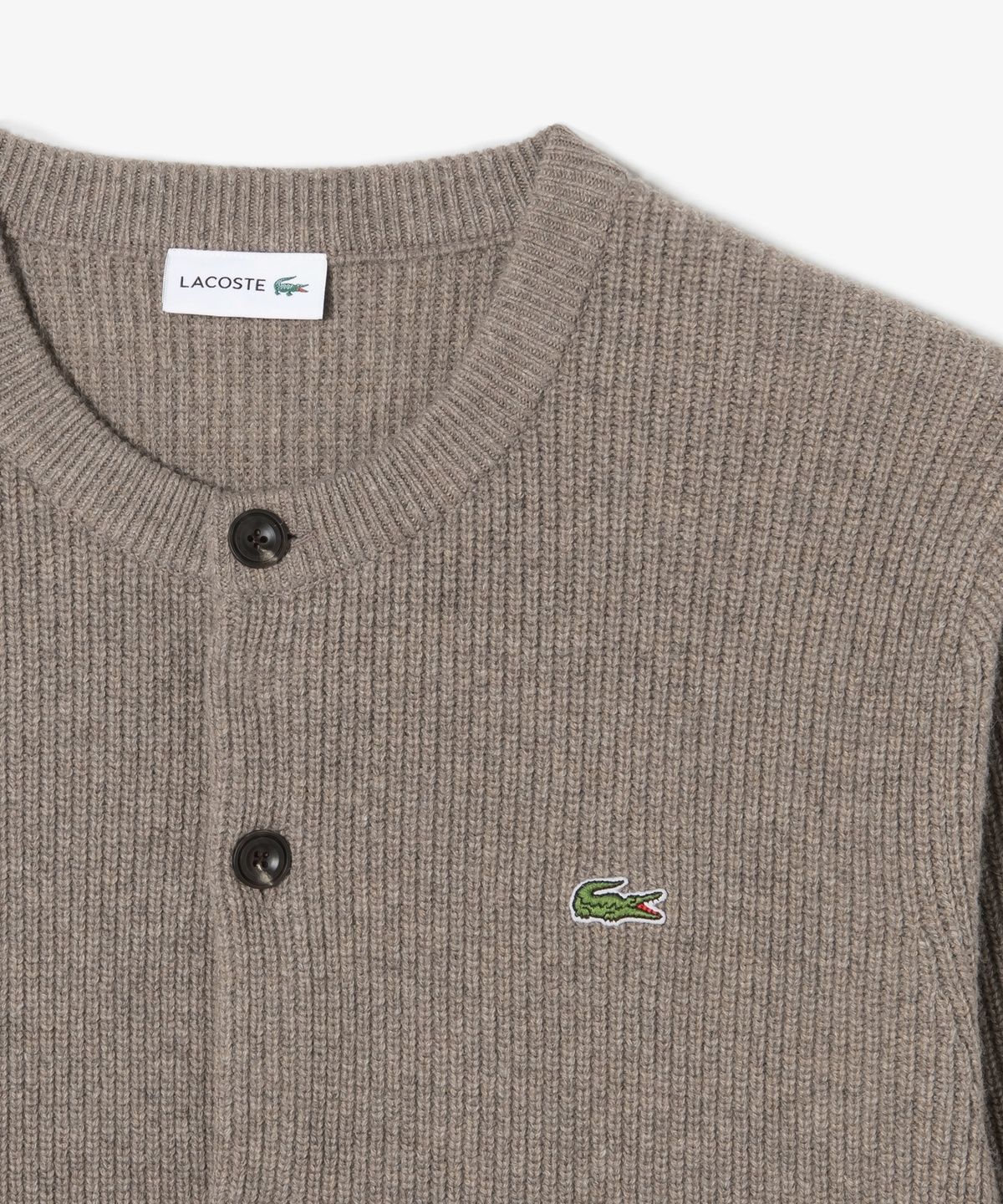 라코스테(LACOSTE) 남성 방모 C넥 가디건 AH603E-56N SIX