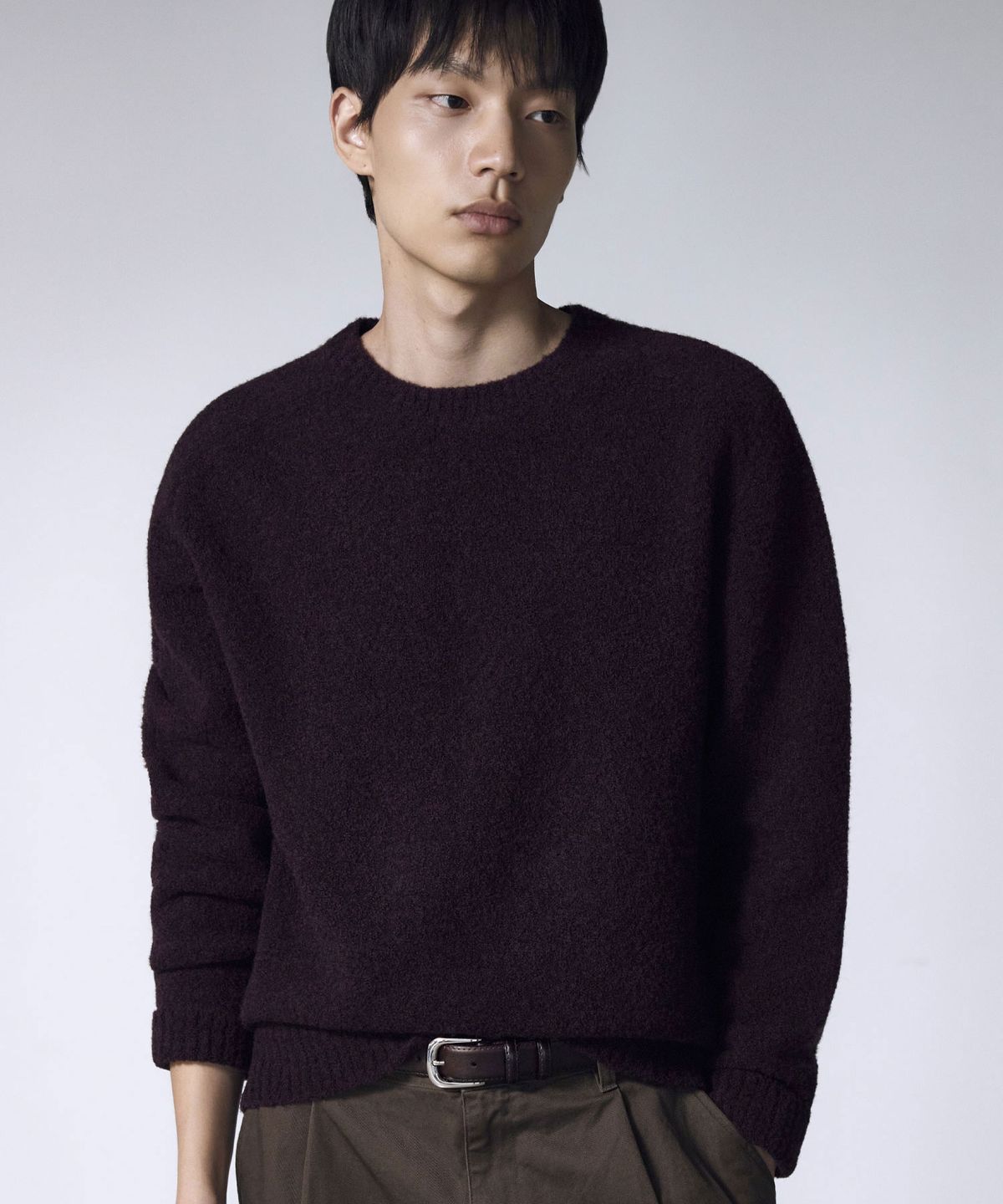 더니트컴퍼니(THEKNITCOMPANY) 울 부클레 스웨터 4color