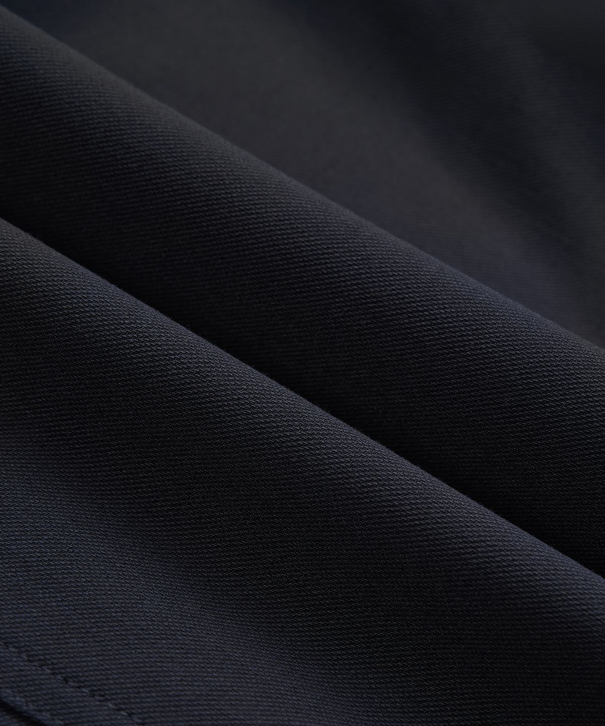 엑스컨테이너(EXCONTAINER) 투턱 롱 와이드 슬랙스 (NAVY)