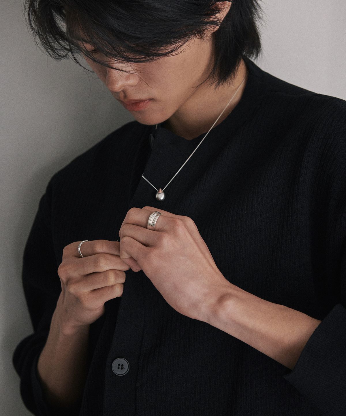 베흐트(VERTE) [Mens][925 silver] Cinq.silver.216 / conto ring