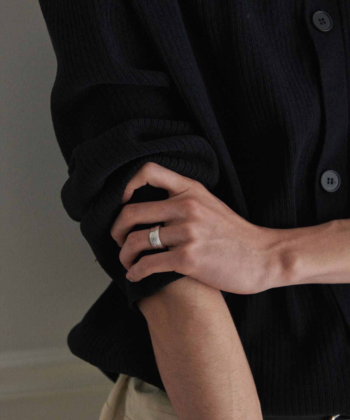 베흐트(VERTE) [Mens][925 silver] Cinq.silver.216 / conto ring