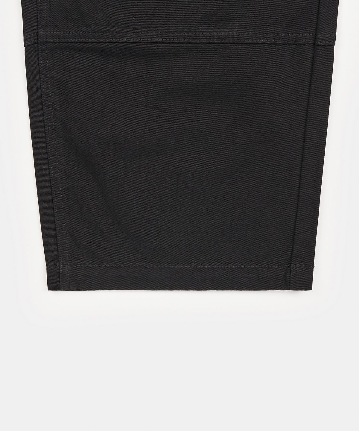 엑스컨테이너(EXCONTAINER) 워시드 커브드 카고 팬츠 (BLACK)