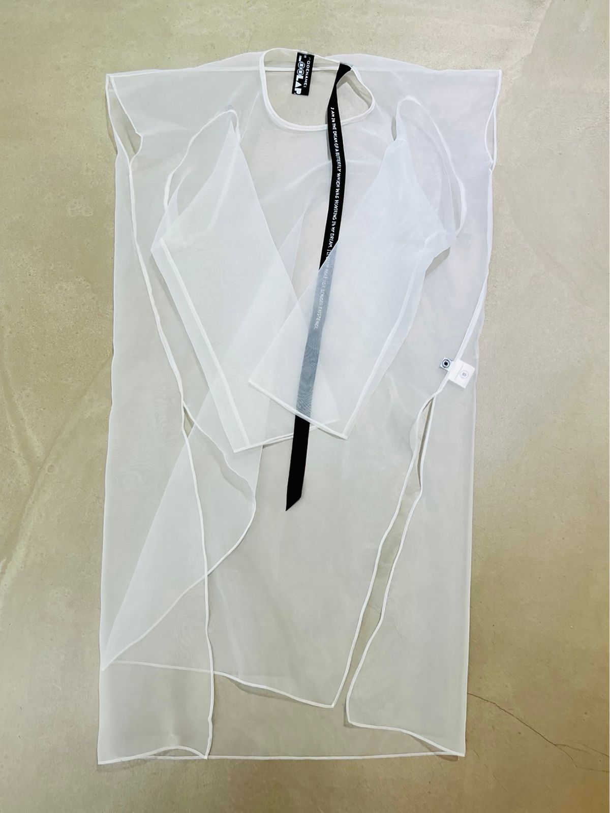 룰라쿨라(LOOLA KOOLA) NA 4ARMS LONG DRESS 오간자 드레스 화이트