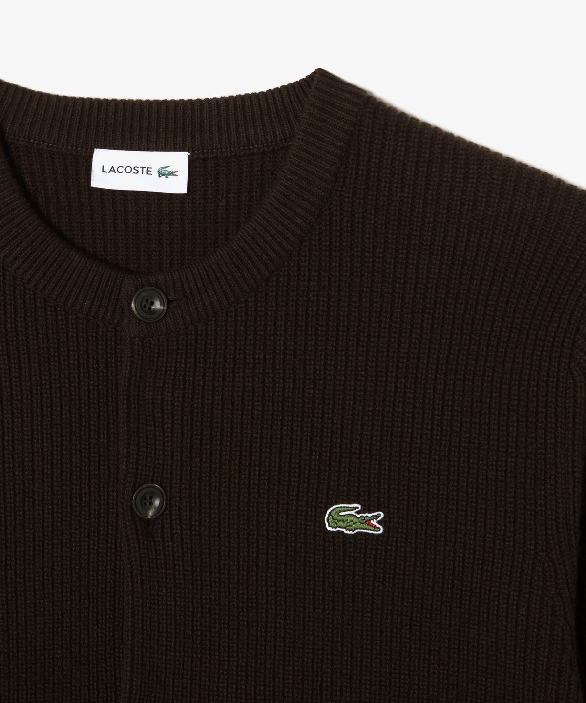 라코스테(LACOSTE) 남성 방모 C넥 가디건 AH603E-56N DPD