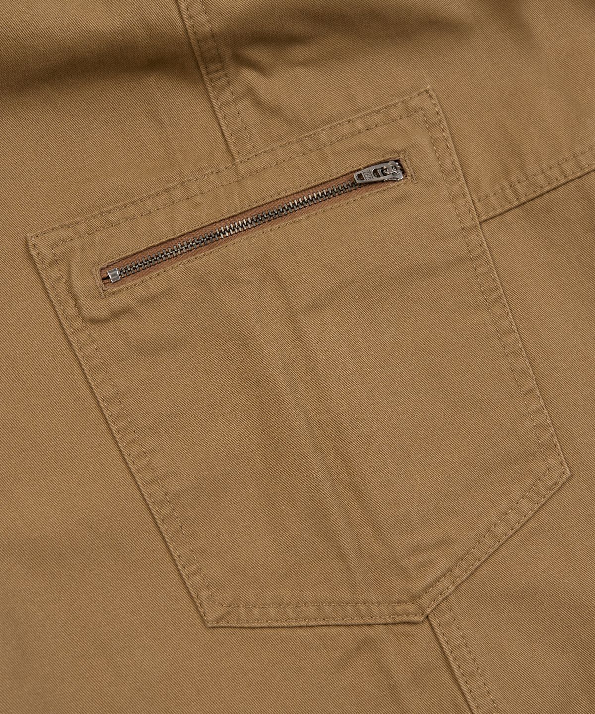 엑스컨테이너(EXCONTAINER) 워시드 커브드 카고 팬츠 (BEIGE)