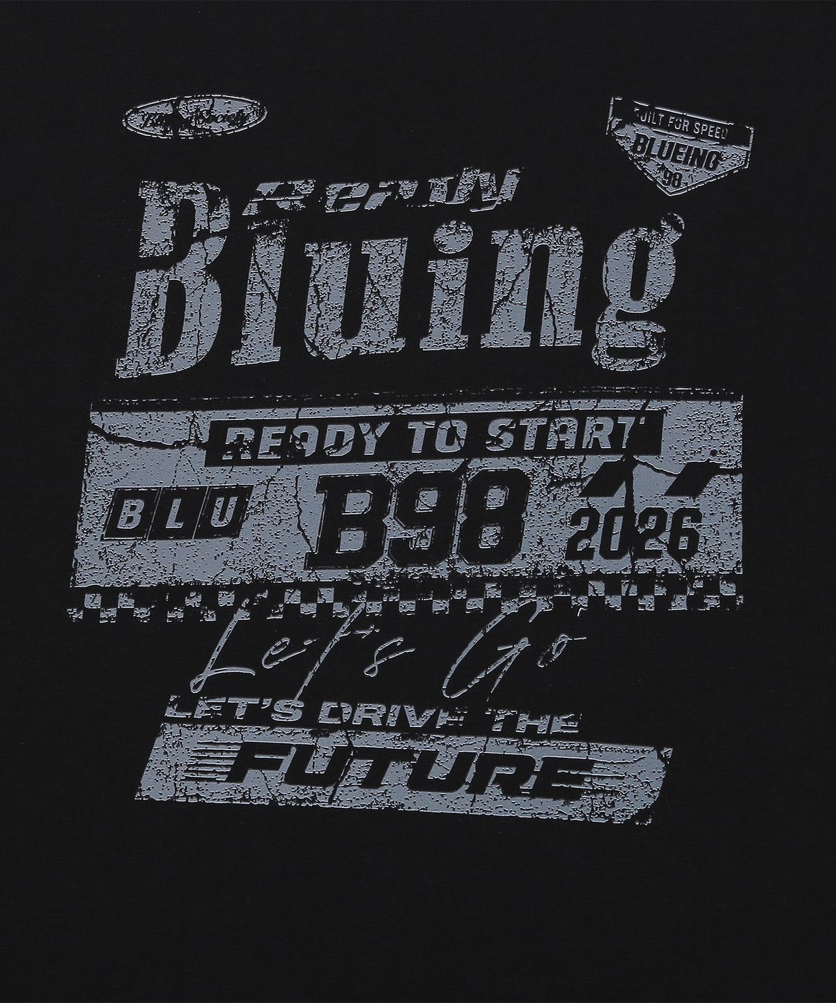 블루잉(BLUEING) BLUEING FUTURE LONG SLEEVE [BLACK]