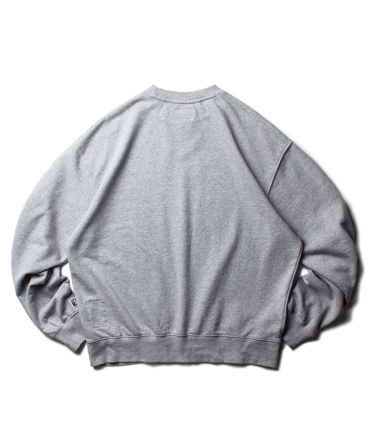 더 레스큐(THE RESQ) CLASSIC PATINA SWEATSHIRT [ATHLETIC GREY]