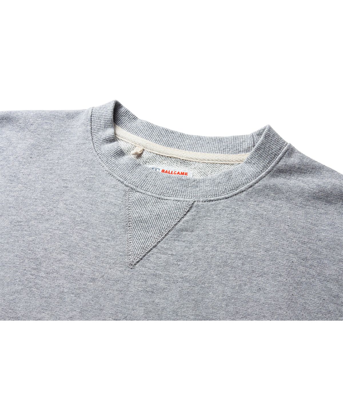 더 레스큐(THE RESQ) CLASSIC PATINA SWEATSHIRT [ATHLETIC GREY]
