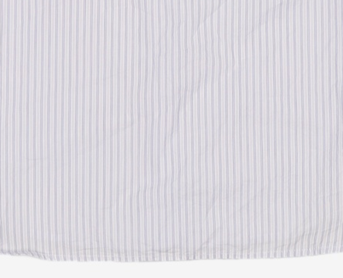 호이테(HEUTE) LONG SLEEVE STRIPE SHIRT (L/BLUE) L