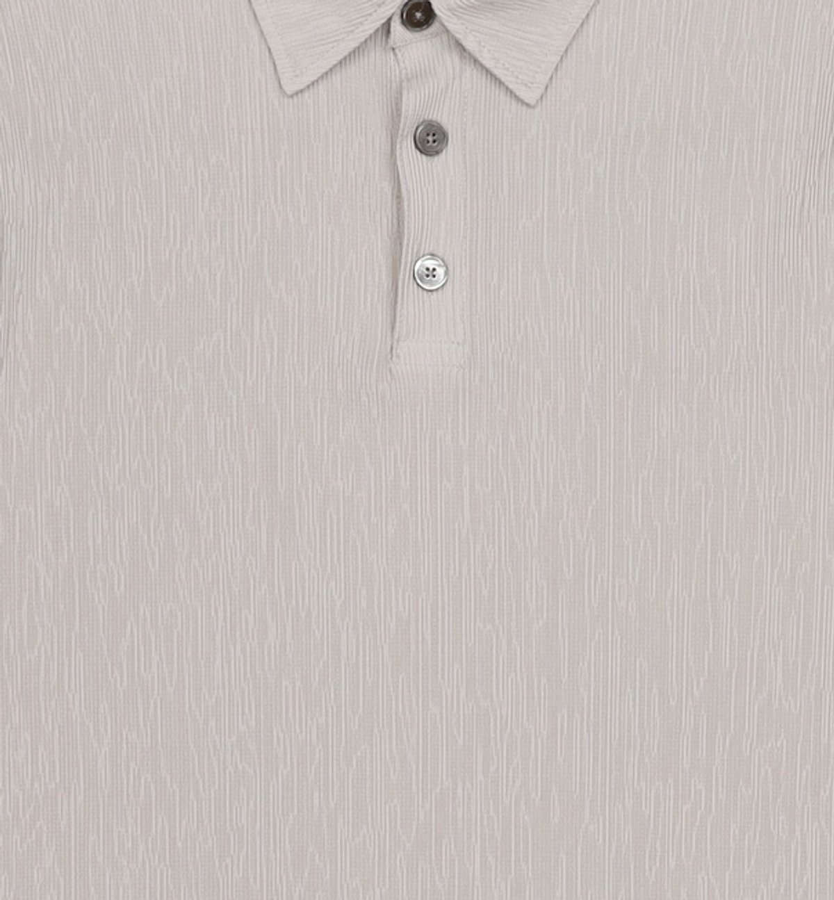 티엔지티(TNGT) Kinoshita Seersucker Polo (Light Beige) TNTS6E201I2 100