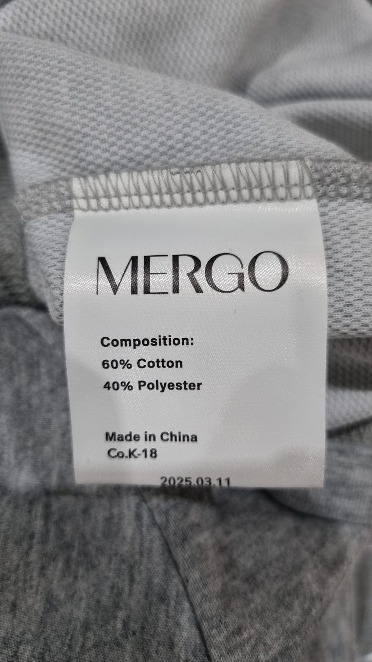 메르고(MERGO) 반소매 티셔츠 M