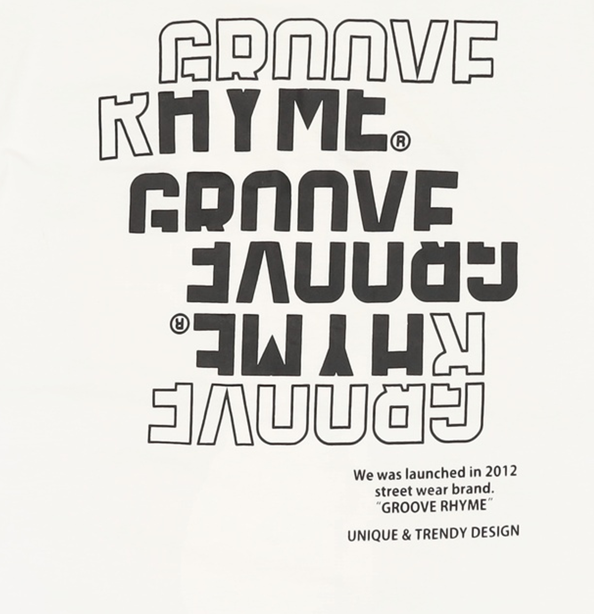 그루브라임(GROOVE RHYME) 반소매 티셔츠 L