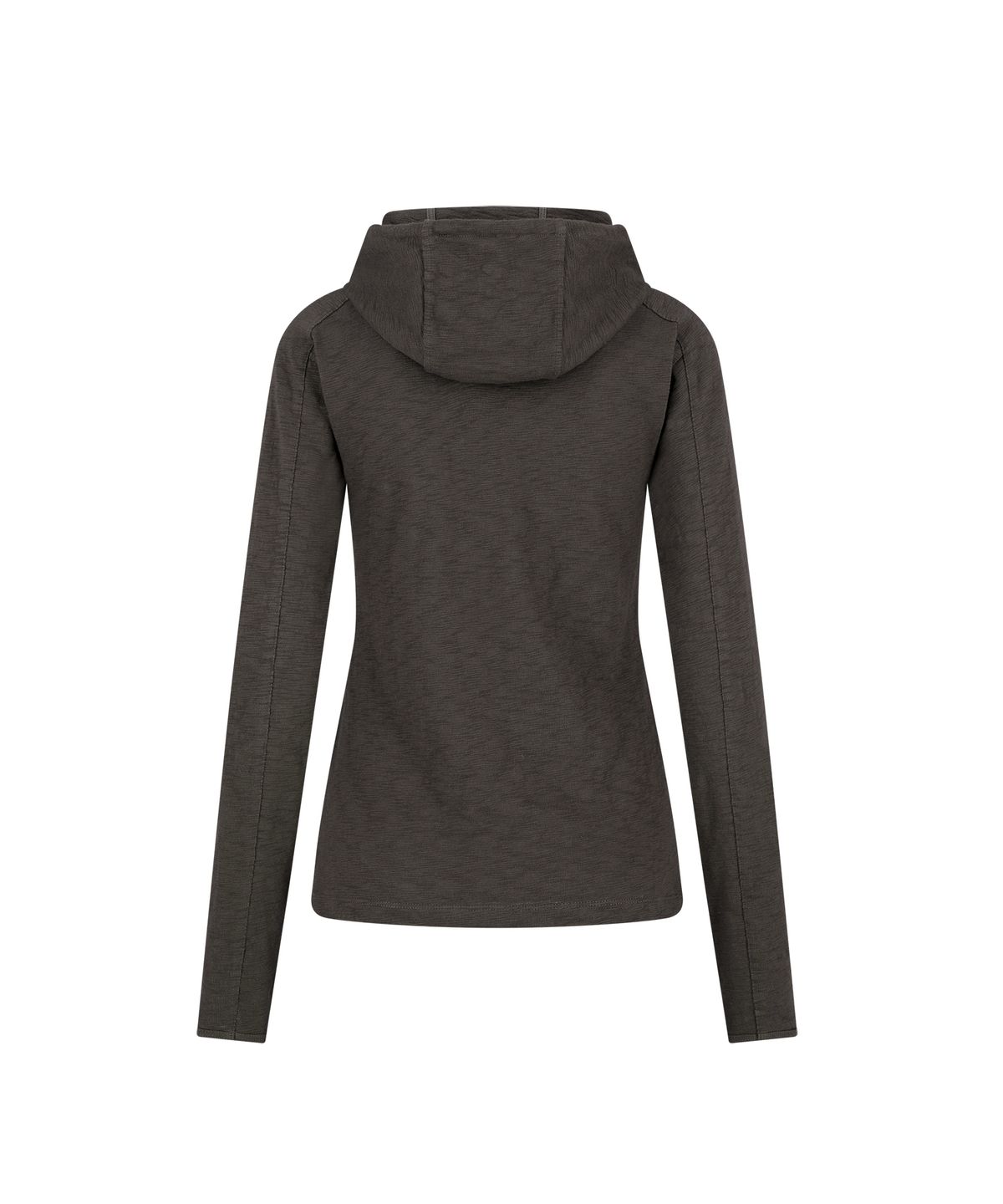 썬러브투어(SUNLOVETOUR) Slub Hooded LS Tee Charcoal