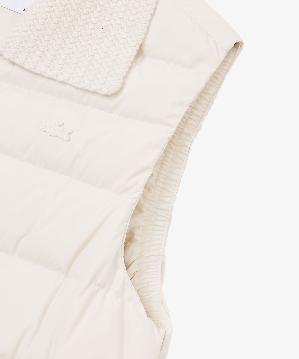 라코스테(LACOSTE) 여성 스웨터 카라 다운 베스트 BF422E-56N 70V