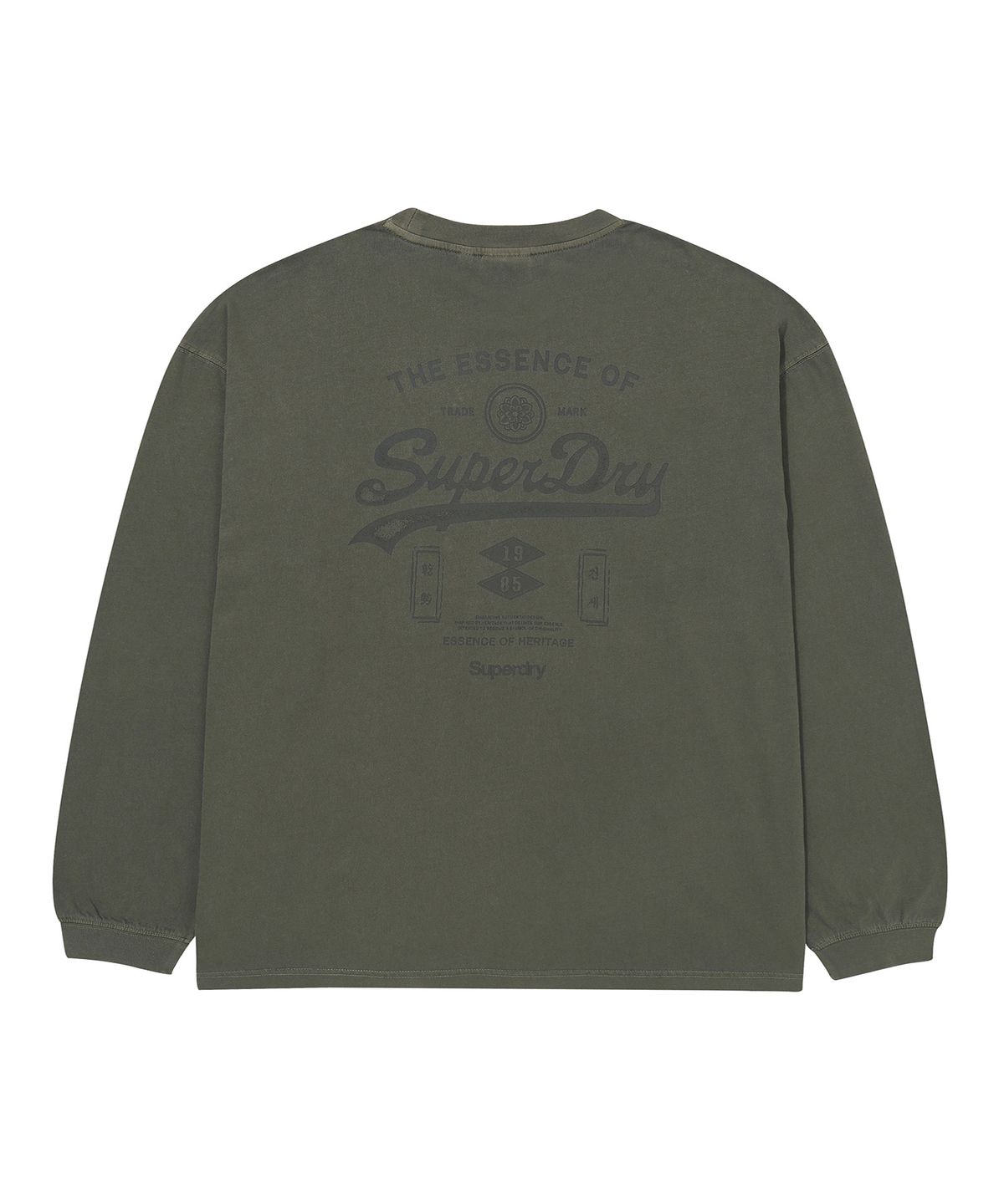 슈퍼드라이(SUPERDRY) 다잉 롱슬리브 카키 SDUILDQ05KHK