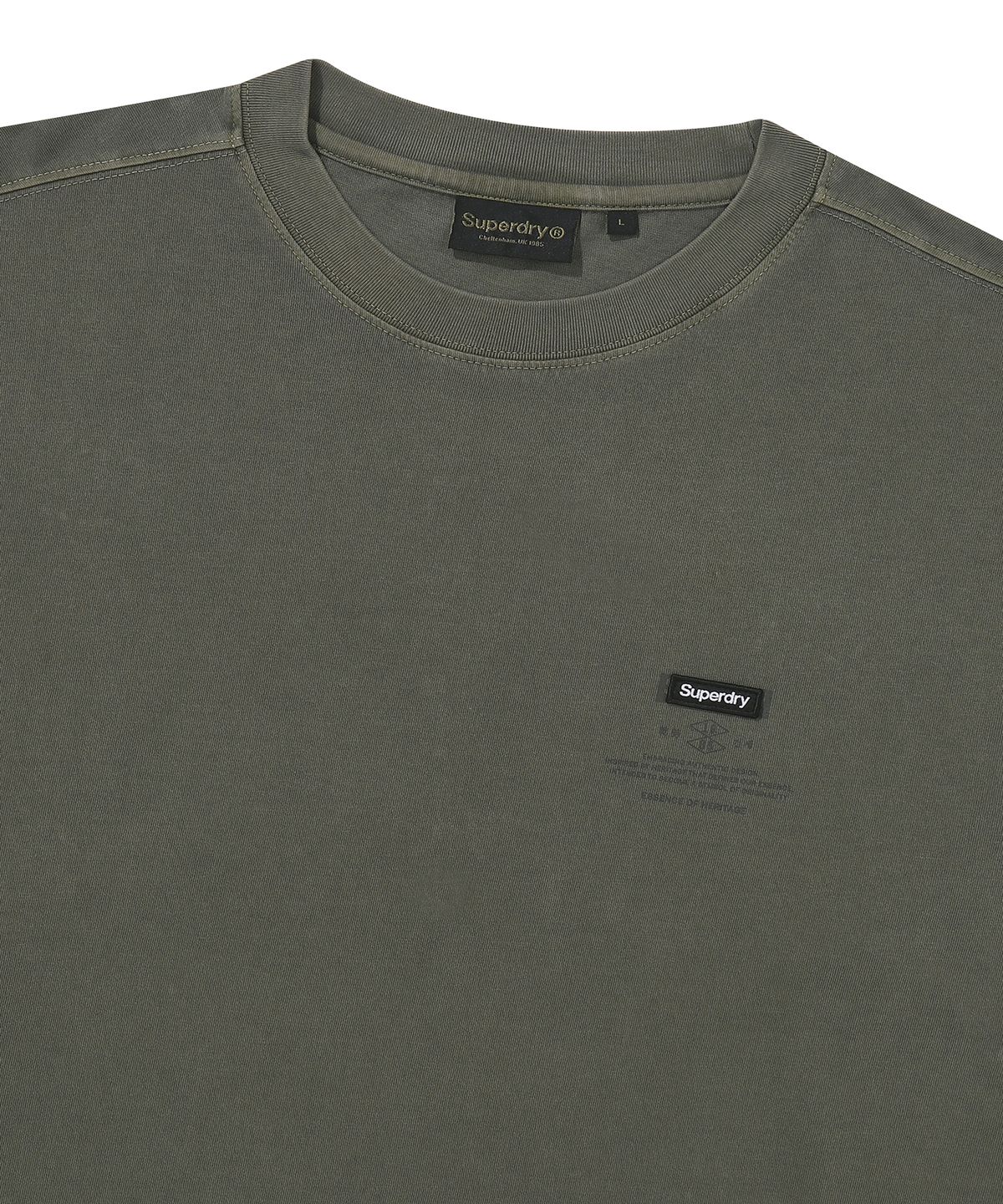 슈퍼드라이(SUPERDRY) 다잉 롱슬리브 카키 SDUILDQ05KHK