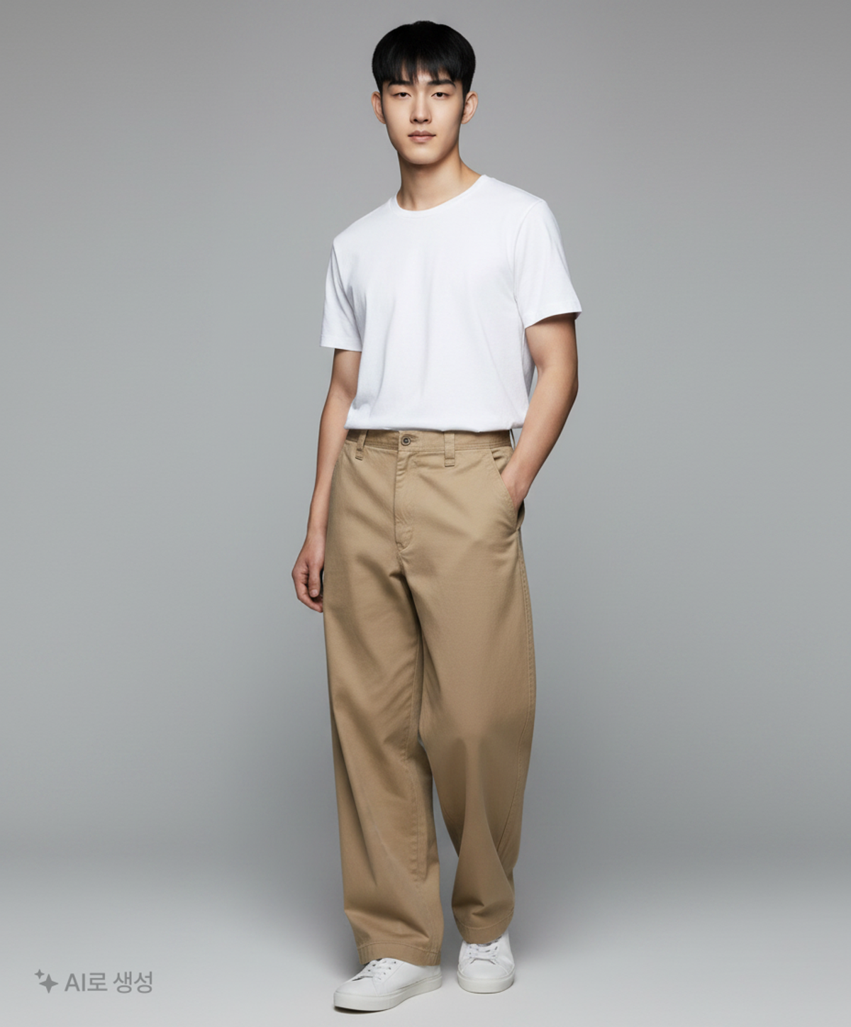 유니클로(UNIQLO) 코튼 팬츠 91