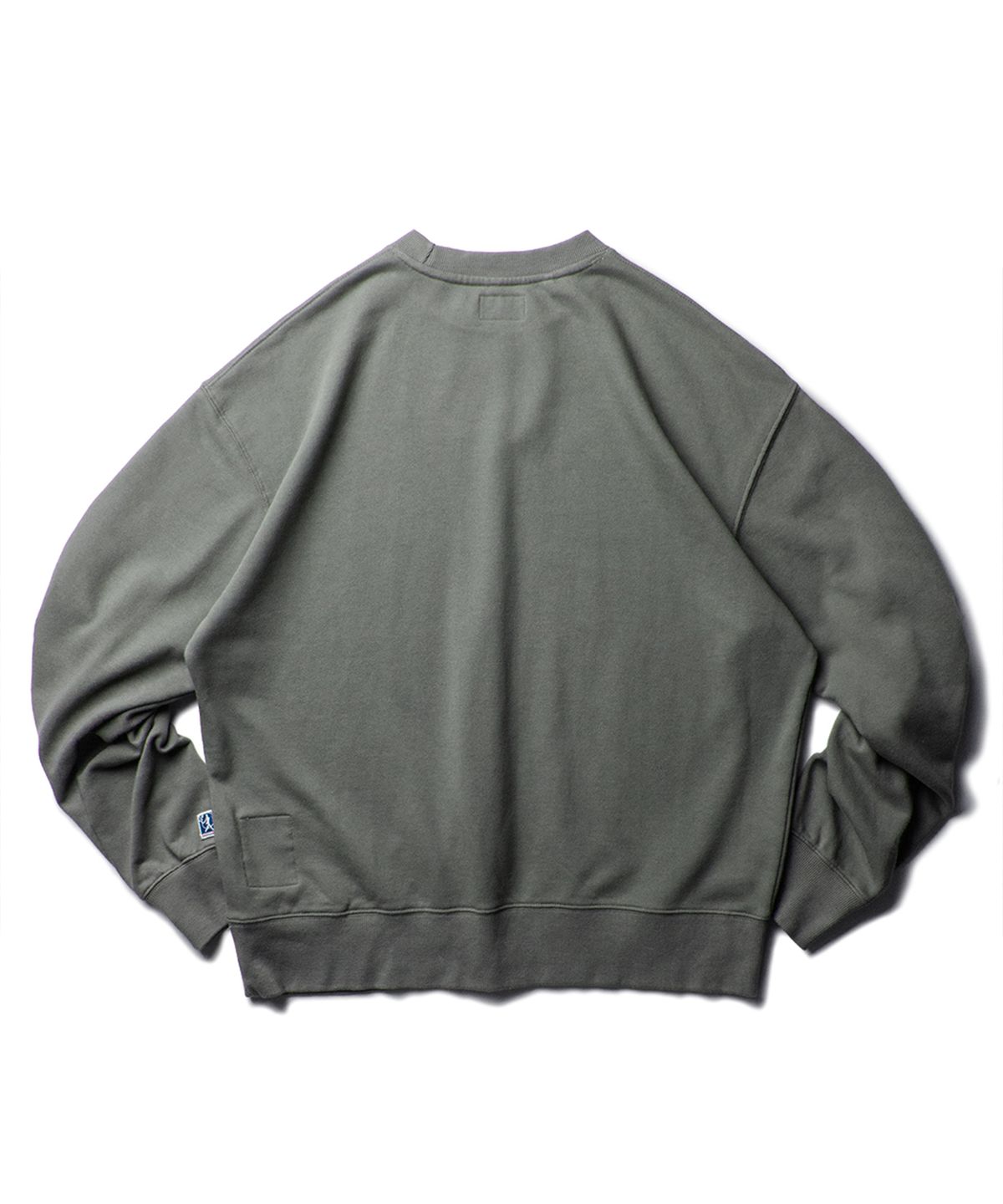 더 레스큐(THE RESQ) CLASSIC PATINA SWEATSHIRT [FADED OLIVE]