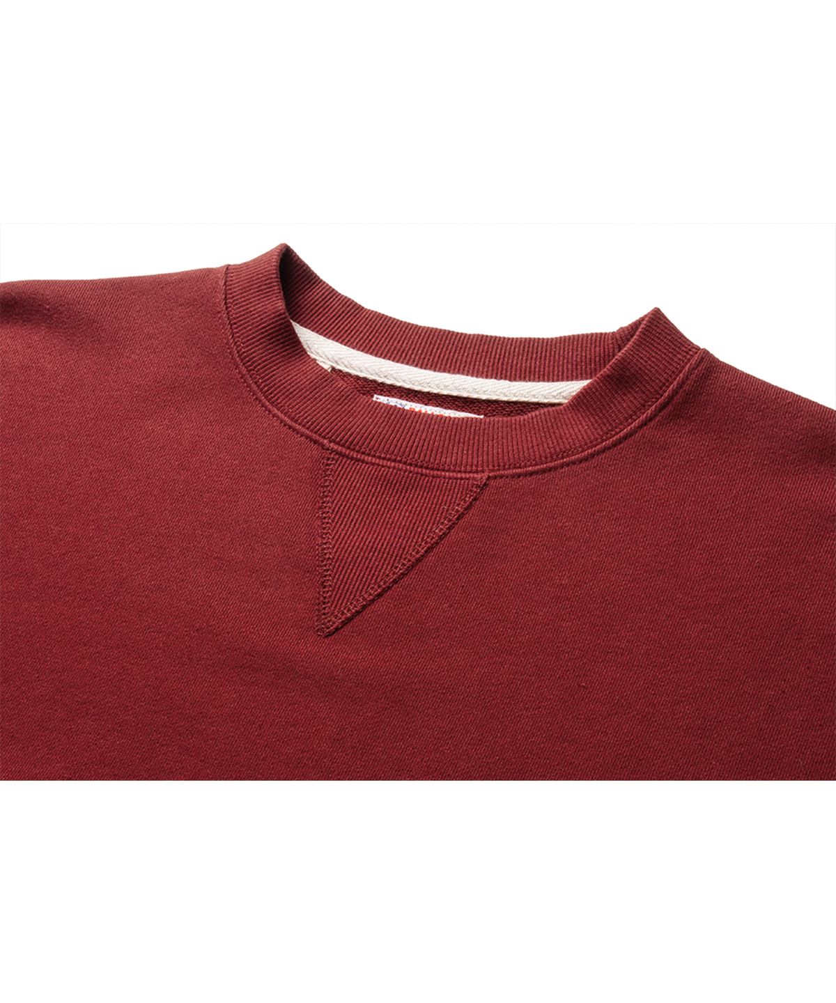 더 레스큐(THE RESQ) CLASSIC PATINA SWEATSHIRT [VINTAGE CRIMSON]