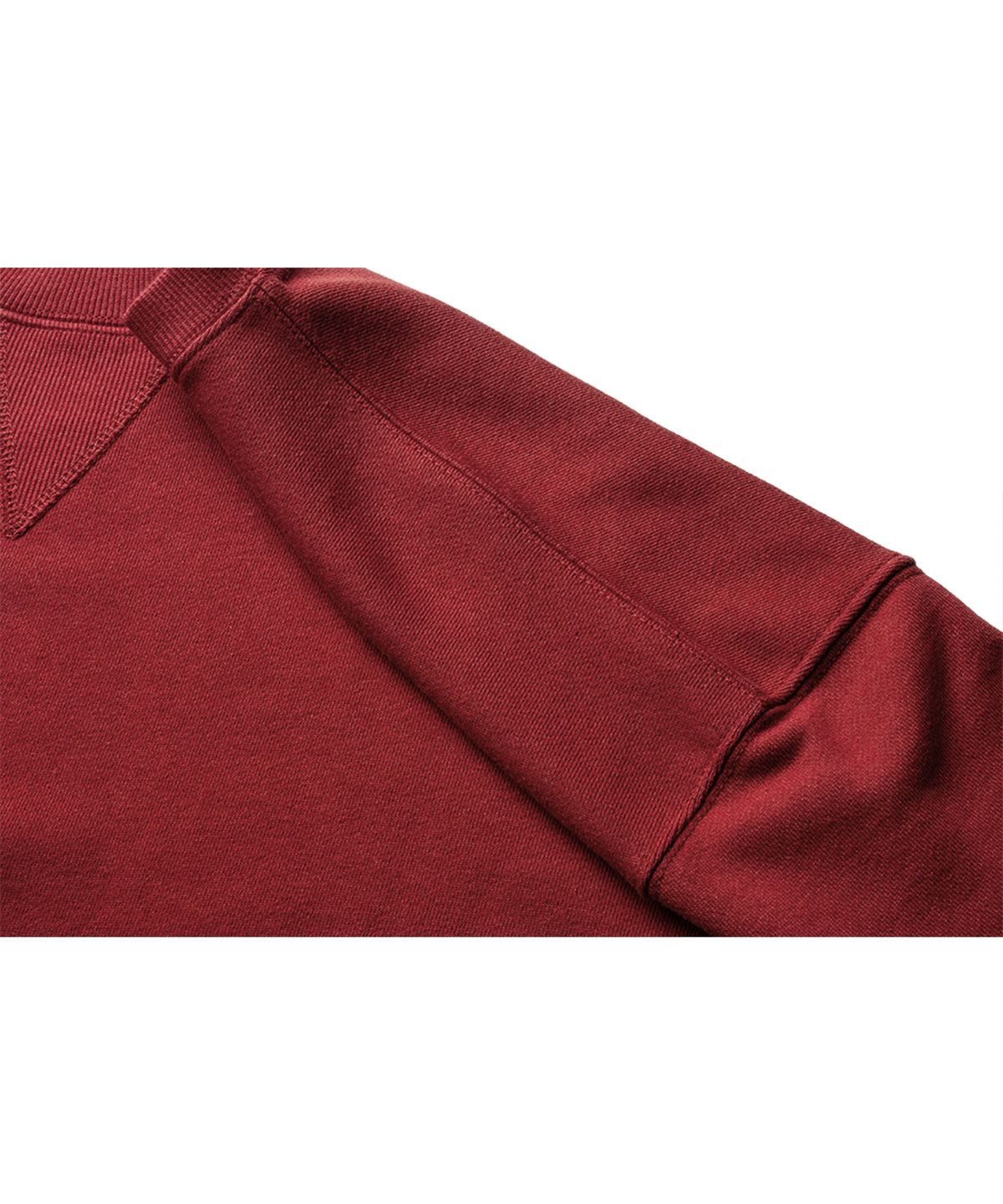 더 레스큐(THE RESQ) CLASSIC PATINA SWEATSHIRT [VINTAGE CRIMSON]