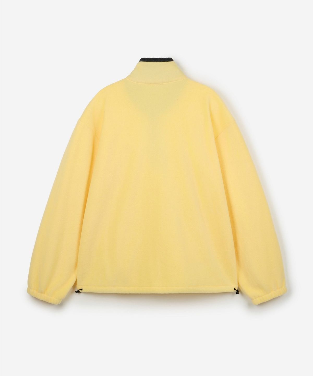 티엔지티(TNGT) Oversized Fleece Half Zip-Up (Butter Yellow) TNTS6F100Y2