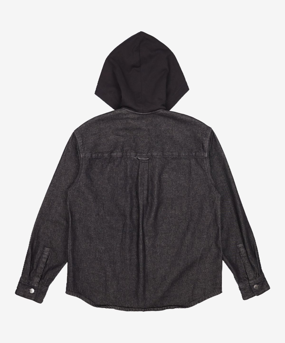 그루브라임(GROOVE RHYME) SHIRKET HOOD OUTER (BLACK) [LRSFCSA745M] S