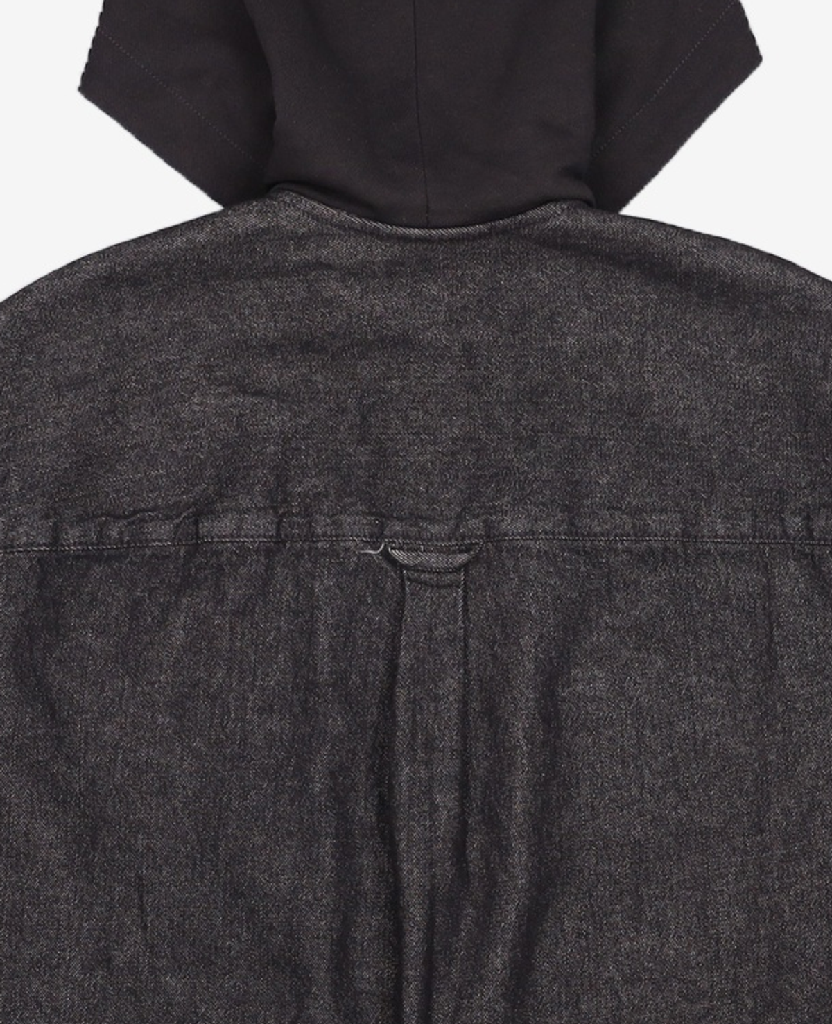 그루브라임(GROOVE RHYME) SHIRKET HOOD OUTER (BLACK) [LRSFCSA745M] S