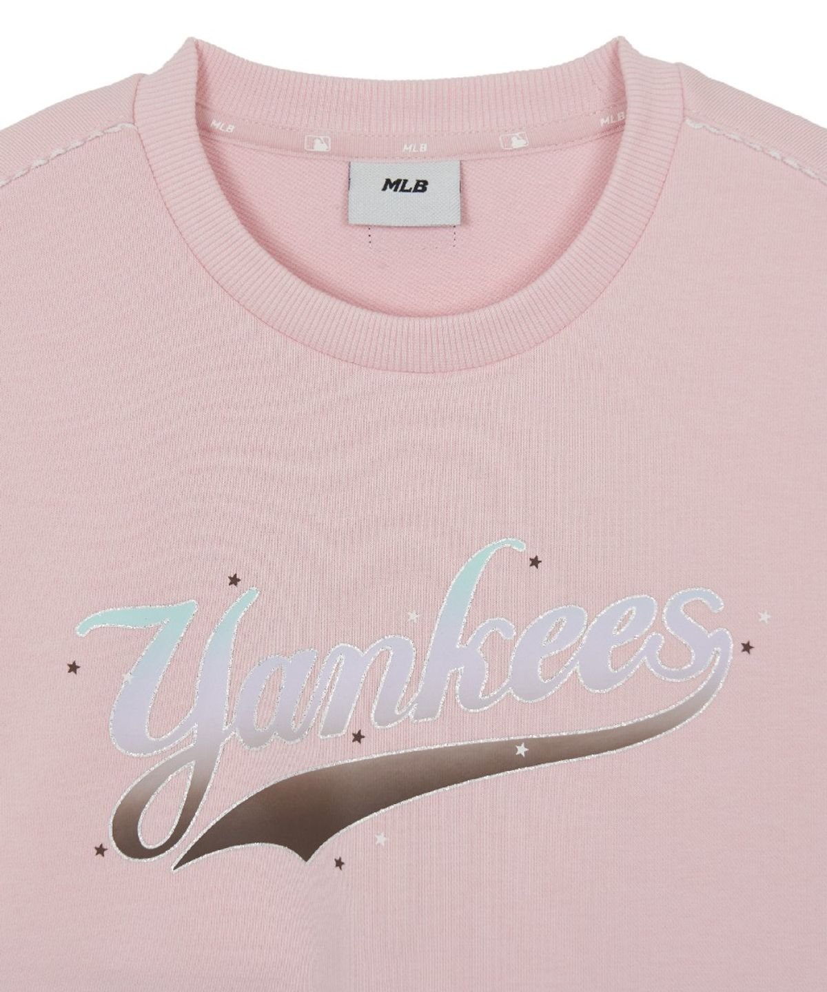 엠엘비 키즈(MLB KIDS) 스포티브 걸즈 맨투맨 NY (L.Pink)