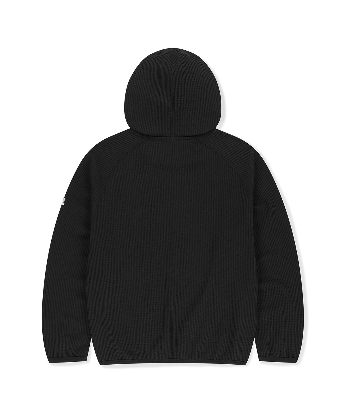 썬러브투어(SUNLOVETOUR) Aero Waffle Hoodie Black
