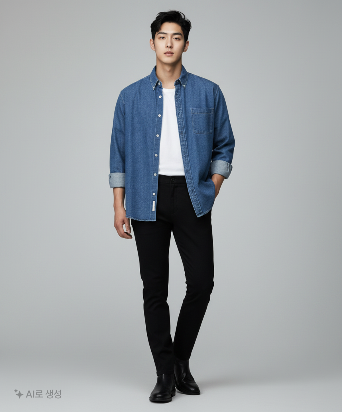 더니트컴퍼니(THEKNITCOMPANY) 캐주얼 셔츠 L